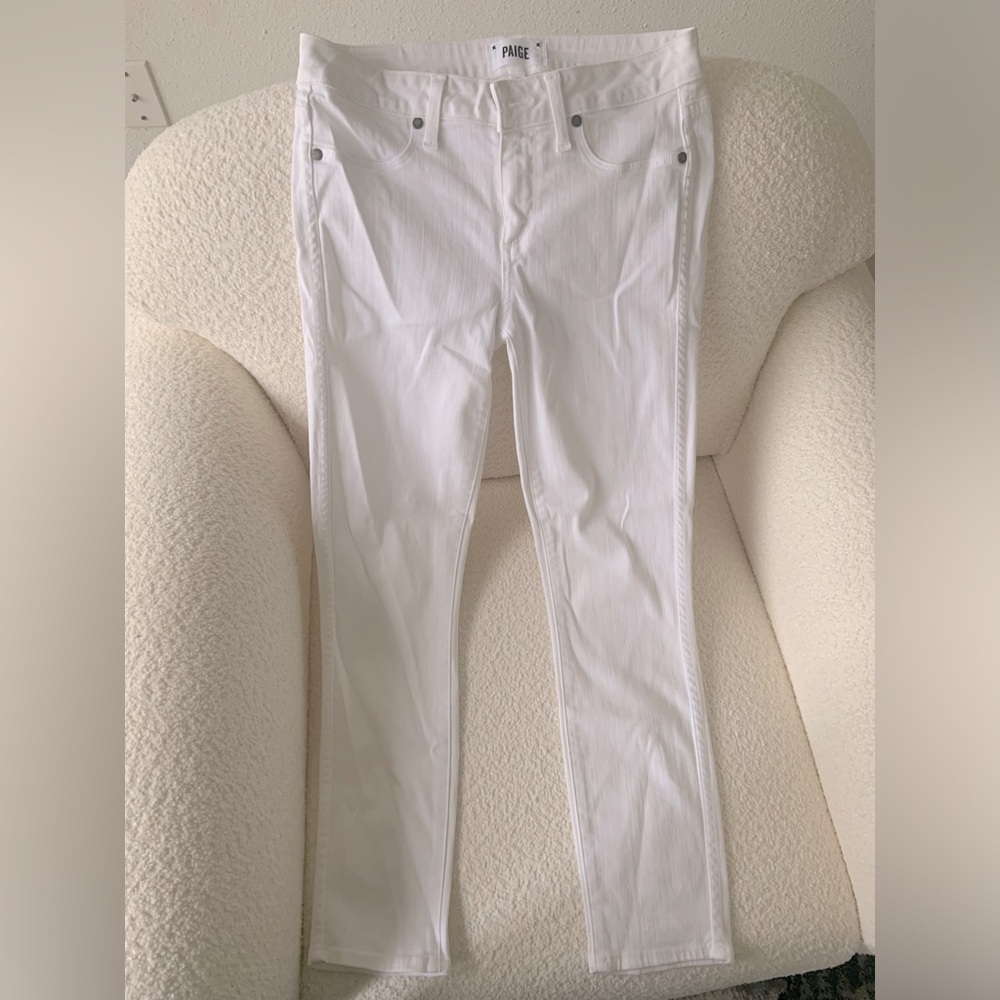 Paige Verdugo Crop Jeans, Size 28
